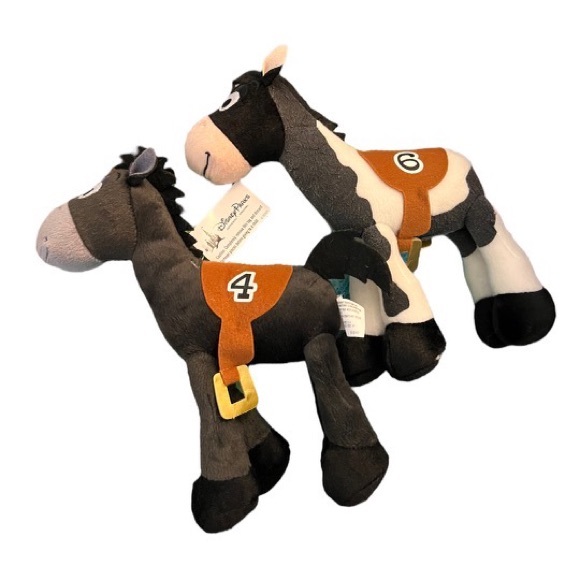 Toy Story- Disney Parks- Bullseye Plush #6 & #4 - Picture 1 of 5